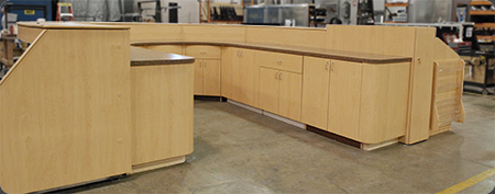 Floral Work Counter